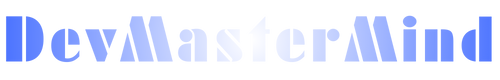 DevMasterMind Logo - Blue Gradient No Spaces