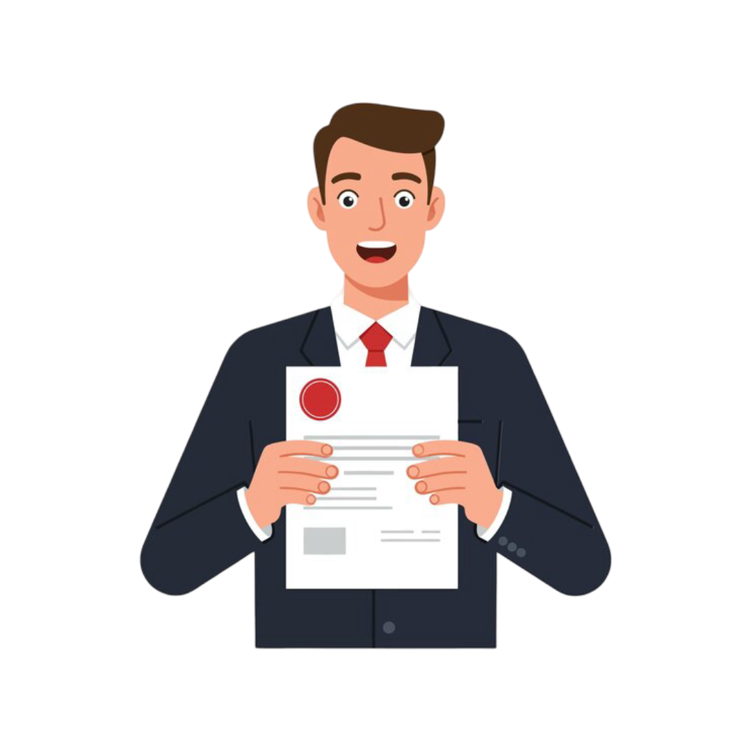 Resume builder platform illustration